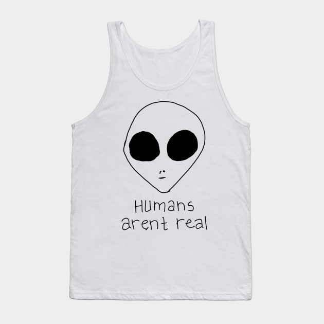 Alien Says Tank Top by The Soviere